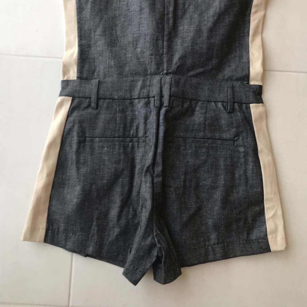 Joe’s Jaqui Denim Cotton Stretch Romper SH43 - Picture 8 of 8